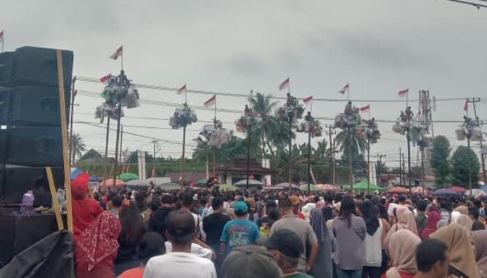 Kemeriahan Pesta Rakyat Lubuk Linggau dalam memperingati HUT RI Ke 80