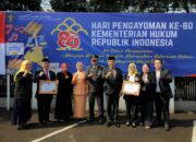 Kantor Wilayah Kemenkum Jawa Barat (Kemenkum Jabar) menggelar Upacara peringatan Hari Pengayoman ke-80