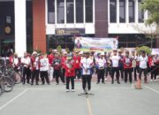 Gowes Sehat Bersama Forkopimda Blitar Peringati Hari Jadi Mahkamah Agung Ke 80