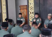 Pengajian Rutin Kodim 0808/Blitar Perkuat Iman, Taqwa Dan Kebersamaan Prajurit