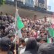 Ratusan Personel Gabungan Polri dan TNI yang berdiri tegap mengikuti Apel Siaga Skala Besar