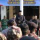 Apel Kesiapsiagaan Pencegahan Gangguan Kamtibmas dan Deklarasi Bumi Bung Karno Damai digelar di Halaman Kantor Walikota Blitar