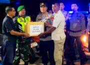 Cipta Kondisi Kamtibmas, Kapolsek Kalianda Iptu Sulyadi Pimpin Patroli Gabungan TNI/Polri, Sat Pol PP dan Linmas