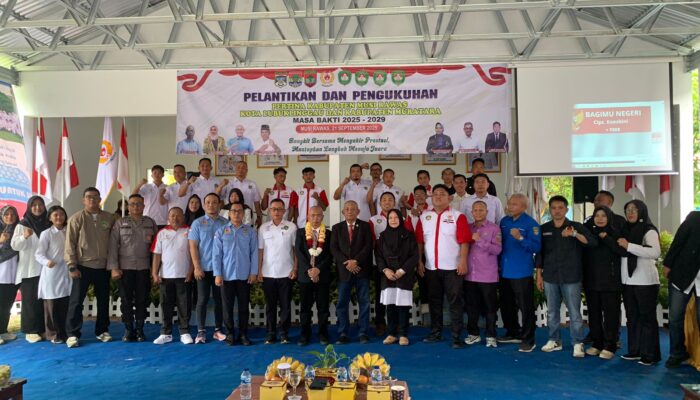 Pelantikan Pengurus Kabupaten/Kota Pertina Di Bumi Silampari Berlangsung Sukses dan Meriah