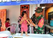Babinsa Kelurahan Jegu Dampingi Kegiatan Posyandu Percepatan Penanganan Stunting
