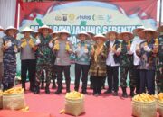 Polda Lampung Gelar Panen Raya Jagung, Dukung Swasembada Pangan 2025