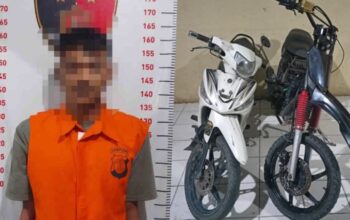 Tim Opsnal Polsek Penengahan Ringkus Pelaku Pencurian Motor dan HP di Ketapang, Lampung Selatan