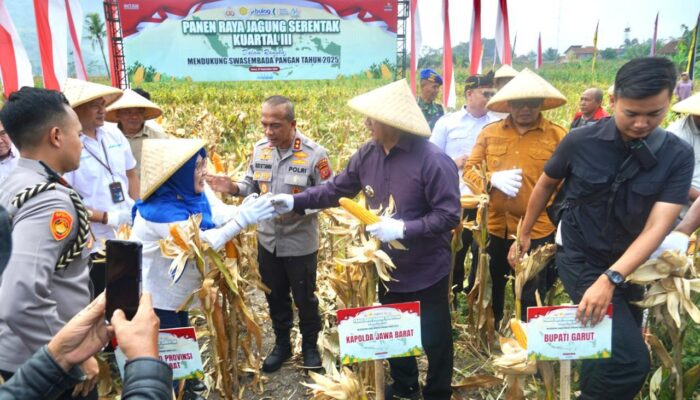 Kepedulian Polda Jabar Kepada Petani Jagung Untuk Meningkatkan Kesejahteraan