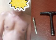 Beraksi Pagi Hari ! Polisi Tangkap Pelaku Curanmor Kurang dari 30 Menit, Motor Korban Kembali Utuh