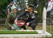 Kasdam III/Slw Hadiri Ziarah Nasional HUT TNI