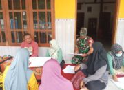 Babinsa Panggungasri Dampingi Kegiatan Posyandu, Wujud Kepedulian Terhadap Kesehatan Warga