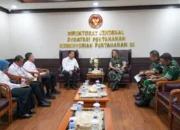 Kemenko Polkam Bersama Kemhan Bahas Isu di Bidang Pertahanan Negara