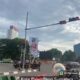 Papan Reklame “Rampas” Trotoar di Simpang 5 DPRD Sumsel: Pemkot Palembang Dinilai Tutup Mata