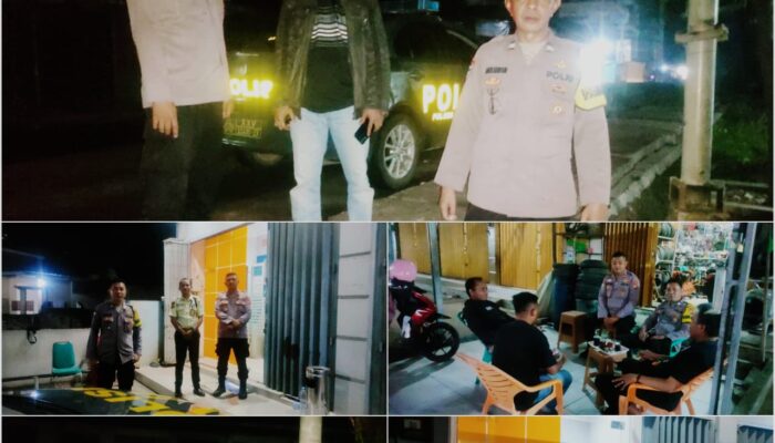 Patroli KRYD Polsek Sidomulyo, Wujudkan Kondusifitas Kamtibmas