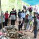 Ketua Umum Persit Ny. Uli Simanjuntak Tinjau Lokasi Penemuan Fosil Gajah Purba di Nganjuk