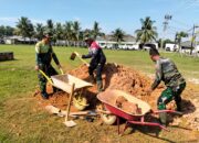 Kodim 0418/Palembang Percepat Pembangunan Area Parkir untuk Tingkatkan Fasilitas dan Kenyamanan