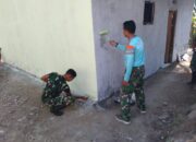 Satgas TMMD ke-126 Kodim 0601/Pandeglang Lanjutkan Pekerjaan Perehaban Rumah Tidak Layak Huni (RTLH)