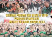 Pangdam II/Sriwijaya Tutup Kegiatan PERSAMI dan Bela Negara KKRI SMK se-Kota Palembang