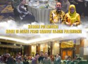 Kasdim 0418/Palembang Hadiri Acara Pisah Sambut Kajari di Hotel Arista