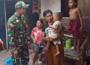 Serda Ichsan, Menyelam Sambil Minum Air, Babinsa Komsos Dengan Warga Sekaligus Rutin Patroli Wilayah Binaan