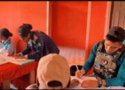 Satgas Pamtas Yonif 763/SBA Pos Joshiro Gelar Pemeriksaan Kesehatan