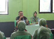 Kunker ke Jajaran, Letkol Beni Ajak Prajurit Tingkatkan Etos Kerja dan Pererat Silaturahmi