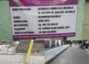 Proyek betonisasi di Perumahan Villa Balaraja Diduga Banyak Kejanggalan di Lapangan