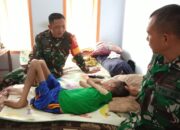Membangun Budaya Peduli Terhadap Warga Yang Sakit Oleh Danramil 0808/19 Wates