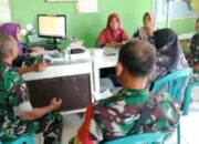 Babinsa Lakukan Pendataan Anak Stunting Guna Deteksi Kesehatan Dini
