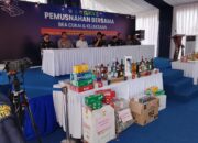 Bea Cukai Banten Musnahkan Barang Kena Cukai Ilegal Senilai Rp.53,7 Miliar