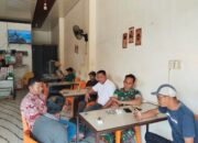 Babinsa Ajak Warga Desa Mampree Jaga Ketahanan Pangan dan Cegah Narkoba