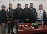 Unit Intel Kodim 0210/TU Respon Cepat Tangkap Bandar Narkoba di Tarutung
