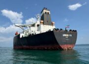 Badan Pemulihan Aset Gelar Lelang Kapal Tanker MT Arman 114 Beserta Muatan Light Crude Oil di Batam