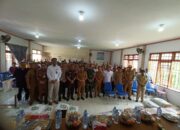 Dandim 1208/Sambas Dampingi Bupati Hadiri Penyaluran Bantuan Pangan di Wilayah Perbatasan