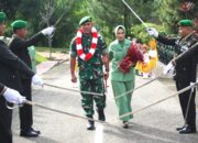 Tatap Muka Perdana, Letkol Rana Mega Ajak Prajurit Persit Kodim Abdya Tingkatkan Kekompakan dan Harmonisasi