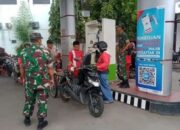Koramil Sambungmacan Intensifkan Patroli di Tempat Keramaian, Jamin Keamanan Warga