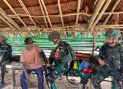 Pos Haju Satgas Yonif 123/Rajawali Intensifkan Patroli dan Komsos di Kampung Sahapikya
