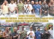 Dandim 0418/Palembang Hadiri Pelepasan Bantuan Kemanusiaan untuk Aceh, Sumut dan Sumbar