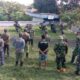 Cegah Banjir dan Longsor Koramil 03 Serengan Kerja Bakti Bersih – Bersih Pinggiran Sungai dan Kebun Han Pangan