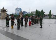 Danramil 02/Pakjo Pimpin Pembersihan TMP KKS Menyambut Hari Juang TNI AD 2025