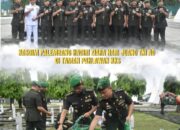 Kasdim 0418/Palembang Hadiri Ziarah Hari Juang TNI AD ke-80 di TMP Ksatria Siguntang