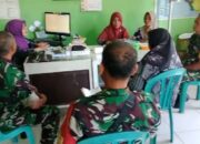 Babinsa Giatkan Pencarian Data Jumlah Balita ke Bidan Desa, Tujuannya?