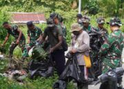 “Kerjasama Padu: Satgas Yonif 123/Rajawali dan Masyarakat Laksanakan Karya Bhakti”  ‎