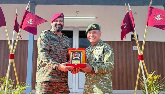 Letkol Inf Juni Fitriyan Ikuti Latma Garuda Shakti 2025 di Negara India