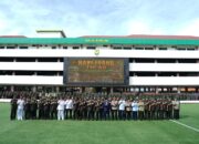 Dandim 0418/Palembang Hadiri Upacara Peringatan Hari Juang TNI AD ke-80 Tahun 2025