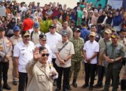 DANREM 032/WBR SEBAGAI DANSATGAS PAMWIL SUKSES AMANKAN KEDATANGAN PRESIDEN DI SUMBAR