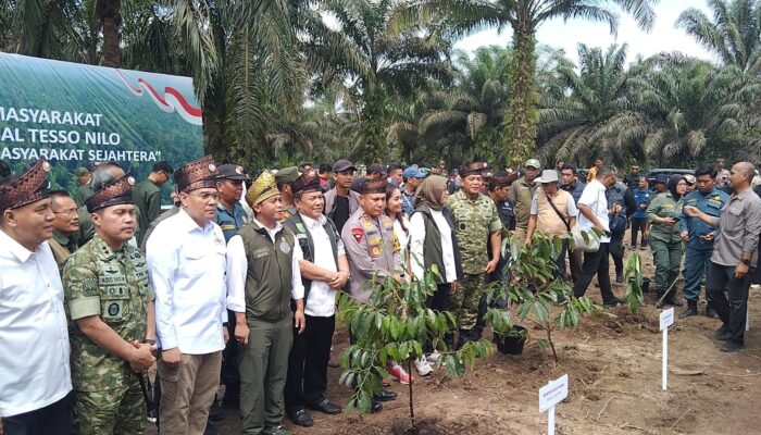 Kodam XIX/Tuanku Tambusai Dukung Launching Relokasi dan Pemulihan Kawasan TNTN
