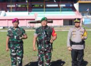 Pastikan Kesiapan Pengamanan Kunjungan RI 2, Dandim 1310/Bitung Pimpin Apel Gelar Pasukan