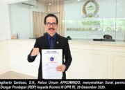 Soegiharto Santoso Surati Komisi III DPR, Minta RDP Terkait Dugaan Ketidakprofesionalan Oknum Polri