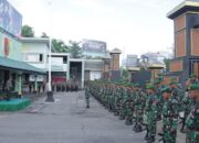 Kodim 0808/Blitar Gelar Upacara Bendera 17-an, Wujudkan Jiwa Patriotisme Dan Disiplin Prajurit